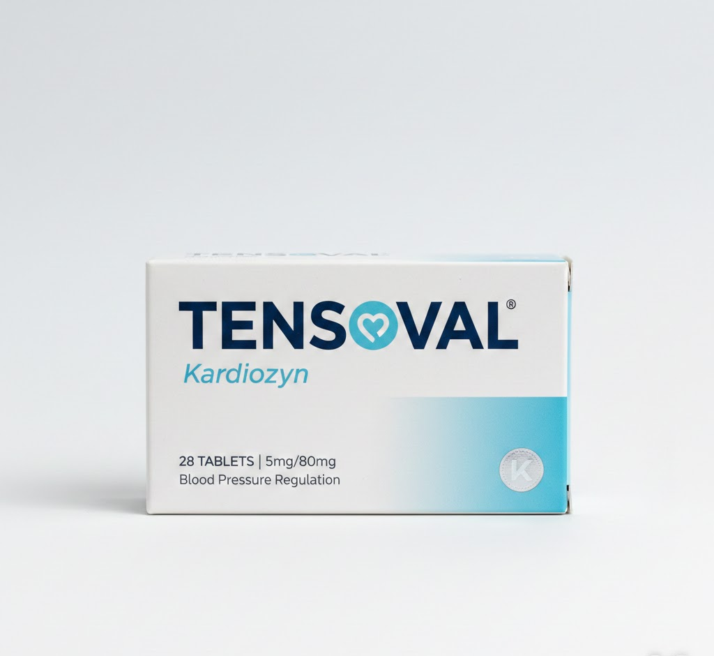 Tensoval - doplnok výživy na podporu krvného tlaku